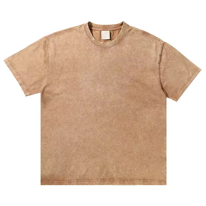 Zenith Vintage Washed Short Sleeve Tee Made of 100% Cotton